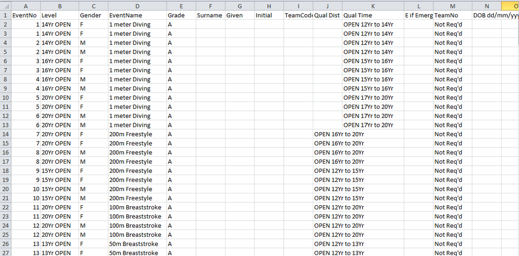 Sample SchoolTeam.CSV sent  by IS Coordinator